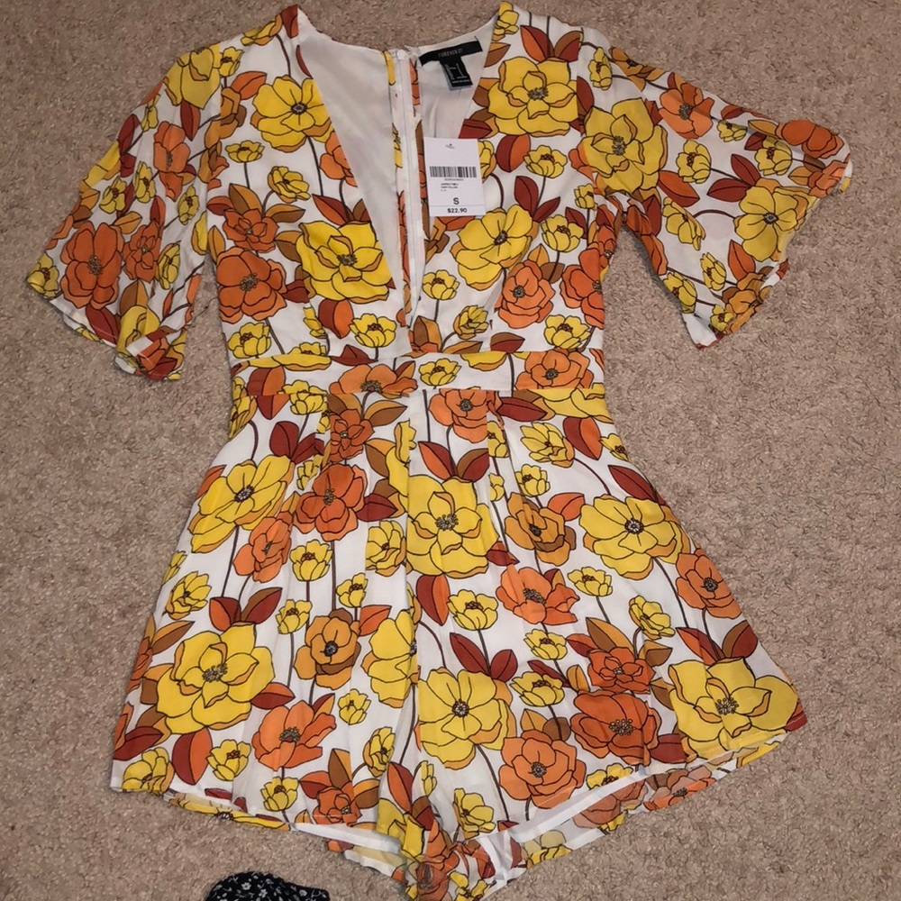 Forever 21 70s-esque romper